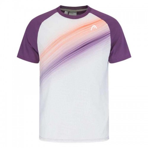 Camiseta Head Performance Lila Print Camiseta Head Performance Lila Print