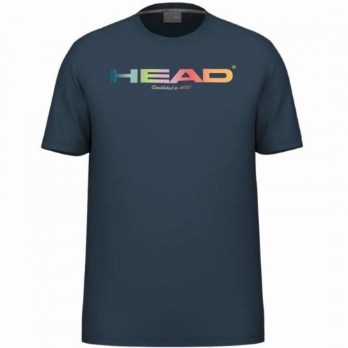 Camiseta Head Rainbow Azul Marino