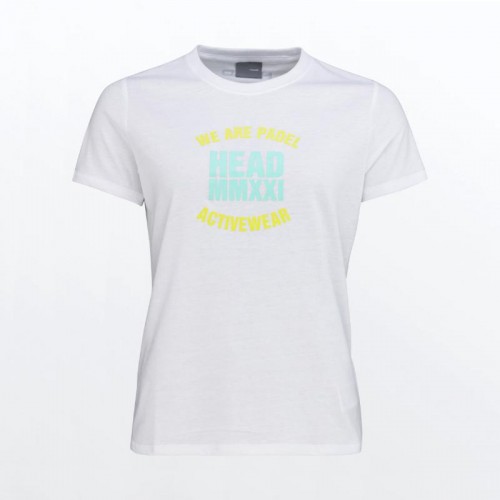 Women''s White Head Skip T-Shirt