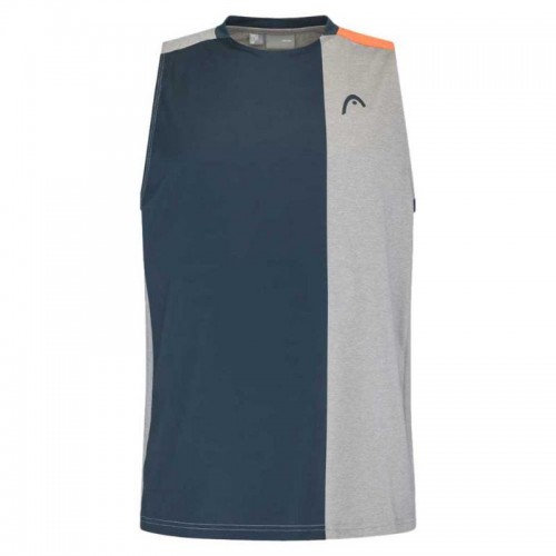 Head Top Grey Orange T-shirt Head Top Grey Orange T-shirt