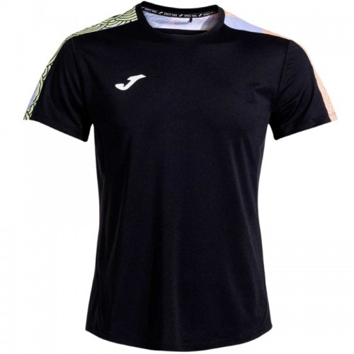 Camiseta Joma Challenge Black Multicolor Camiseta Joma Challenge Black Multicolor