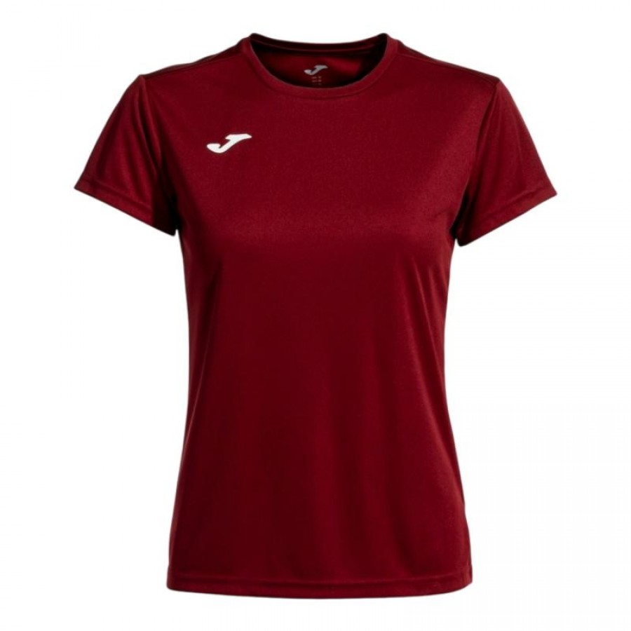 T-shirt femme Joma Combi Bourgogne