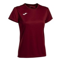 T-shirt femme Joma Combi Bourgogne