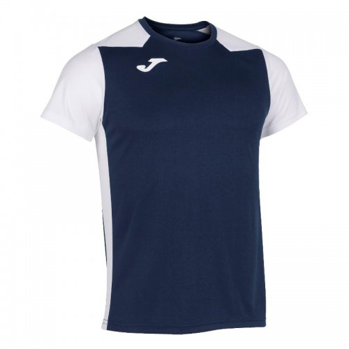Joma Record II Navy Blue White T-Shirt Joma Record II Navy Blue White T-Shirt