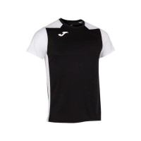 Camiseta Joma Record II Negro Blanco