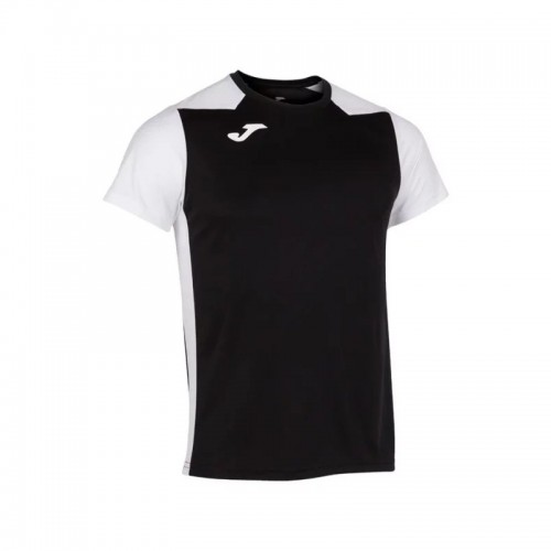 Camiseta Joma Record II Negro Blanco