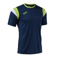 T-shirt bleu marine Joma Terra Lime