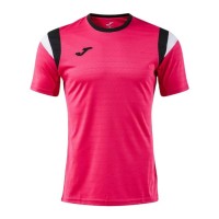 T-shirt noir Joma Terra Fuchsia