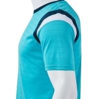 T-shirt bleu marine Joma Terra turquoise
