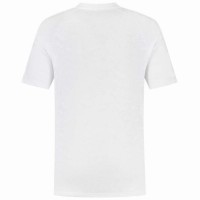 Camiseta Kswiss Hypercourt Print Crew 4 Blanco