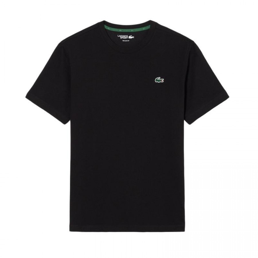Lacoste Sport Graphic Black Green T-Shirt