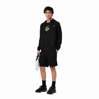 Lacoste Sport T-Shirt Kaki Noir