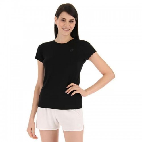 T-shirt Lotto MSP II Black Women T-shirt Lotto MSP II Black Women