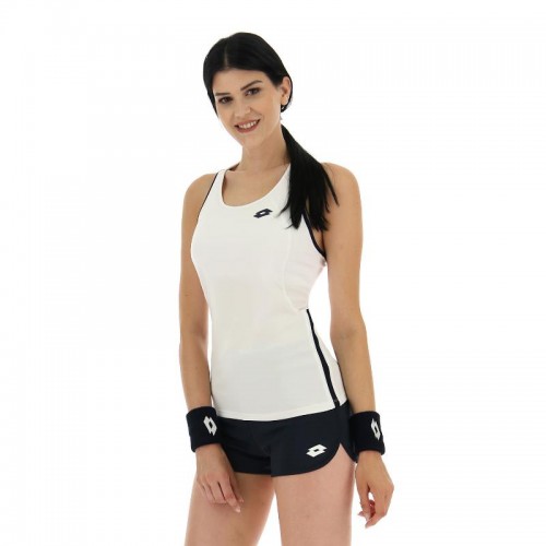T-shirt Lotto Squadra II White Black Women T-shirt Lotto Squadra II White Black Women
