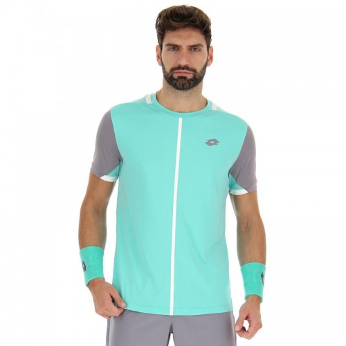 T-shirt Lotto Top IV Green Turquoise Grey Silver T-shirt Lotto Top IV Green Turquoise Grey Silver