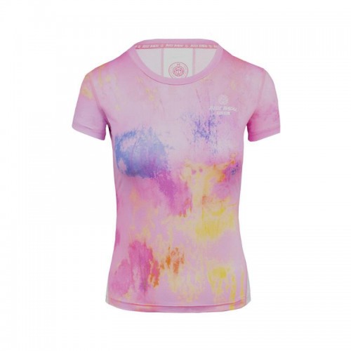 Manga T-shirt Bidi Badu Padel Eve Rosa Blanco Manga T-shirt Bidi Badu Padel Eve Rosa Blanco