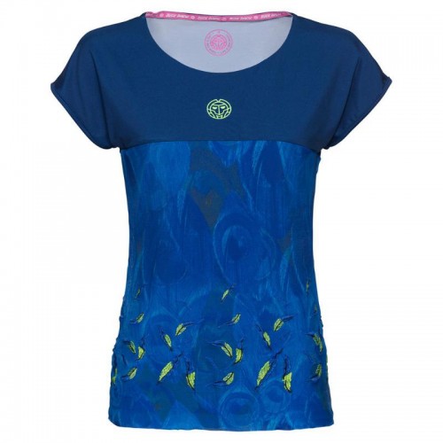 Bidi Badu Tijana Azul Escuro Manga Curta T-Shirt Bidi Badu Tijana Azul Escuro Manga Curta T-Shirt