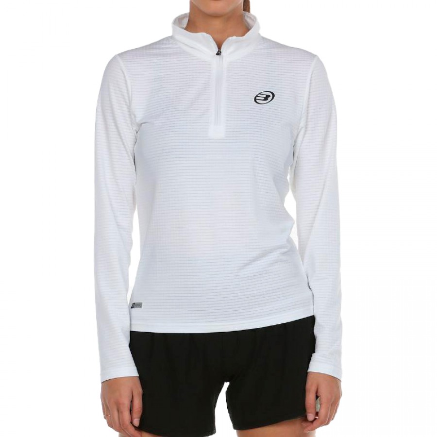 T-shirt manches longues Bullpadel Abata Blanc