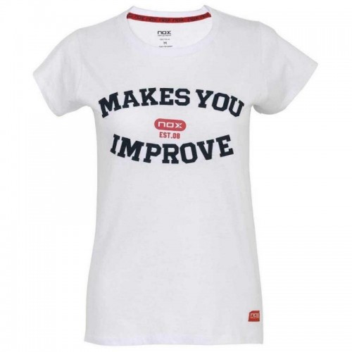 Camiseta Nox Basic Blanco Mujer