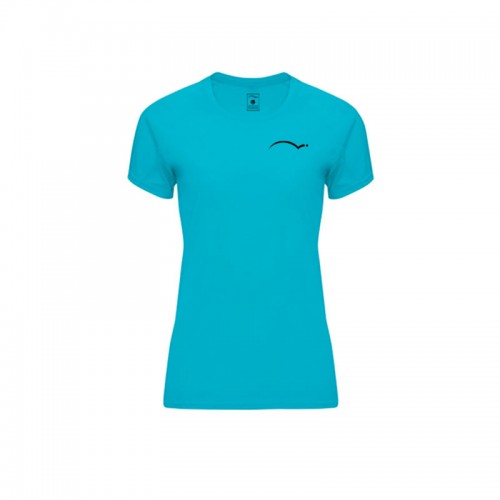 Camiseta PadelPoint Tournament Turquesa Mujer