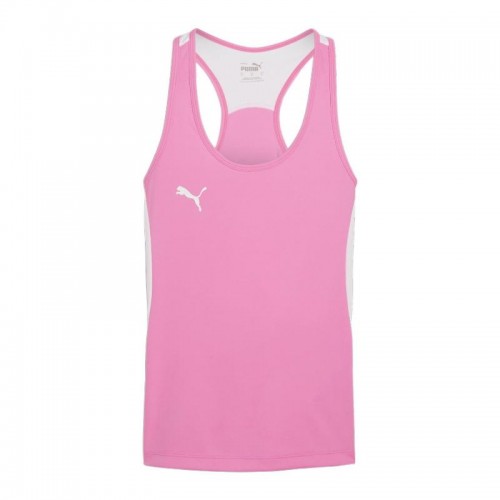 Puma Pink White Women''s T-Shirt Puma Pink White Women''s T-Shirt