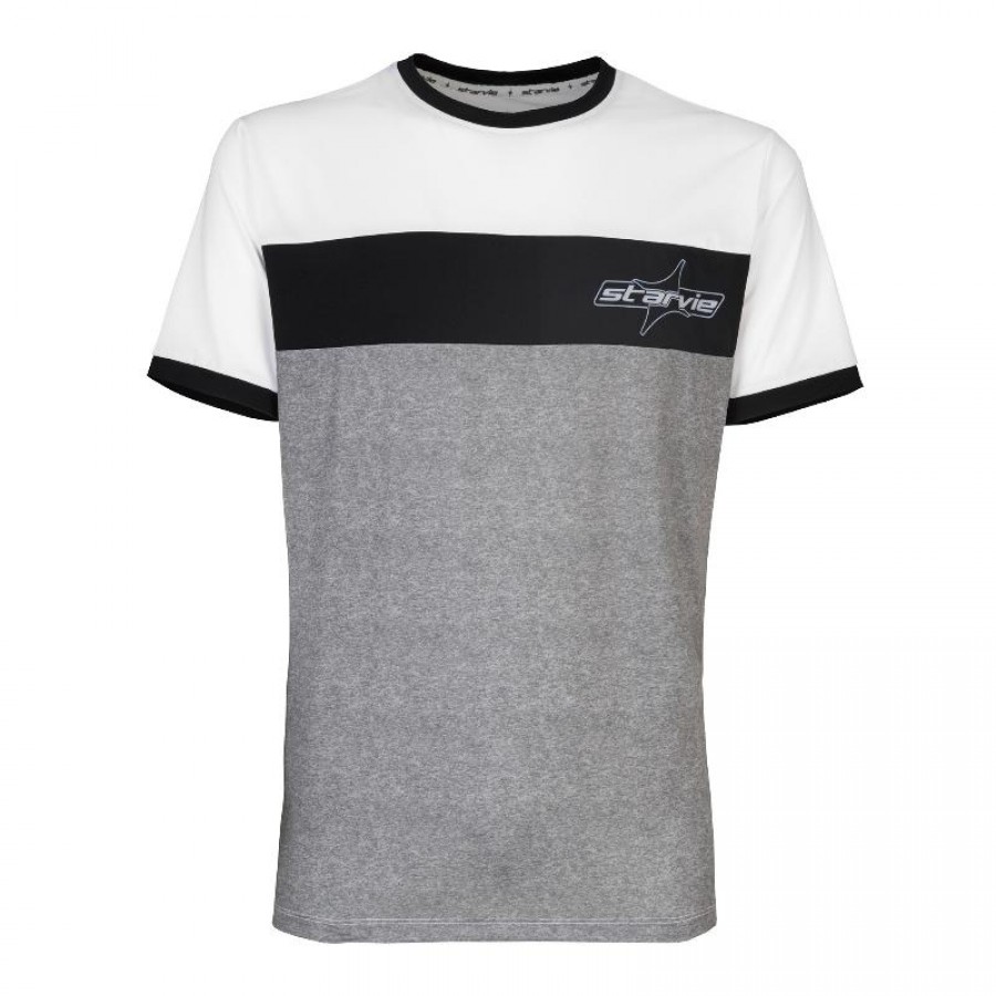 Camiseta StarVie Luxe Negro Gris