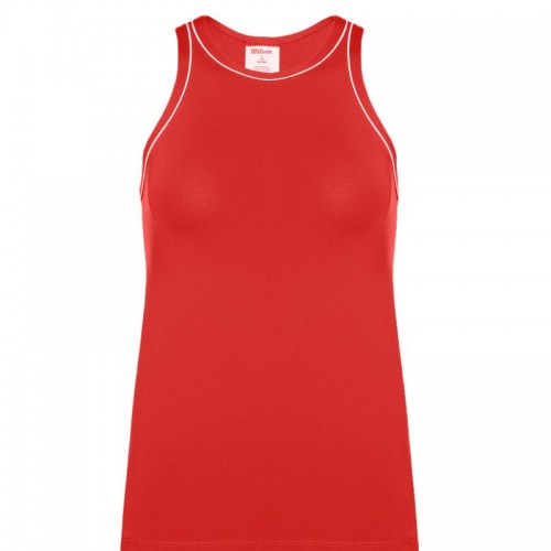 T-shirt Wilson Team Rouge pour femme T-shirt Wilson Team Rouge pour femme