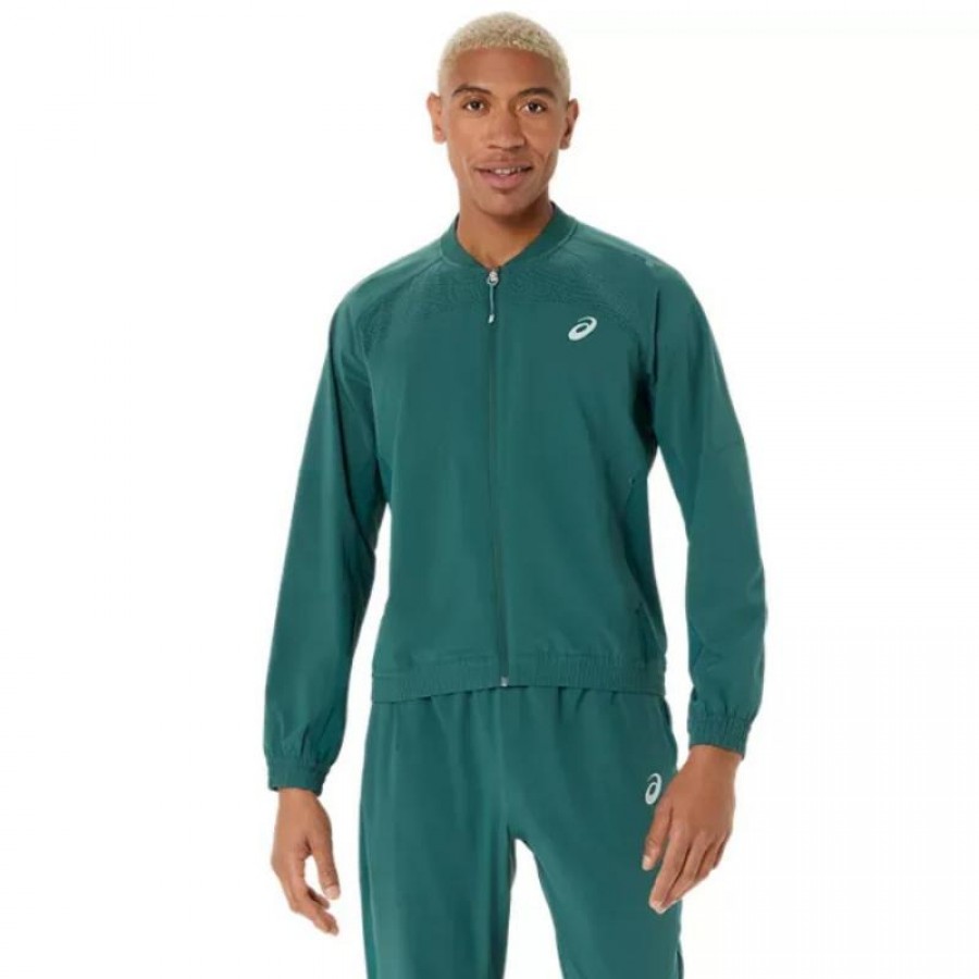 Veste vert foncé Asics Match