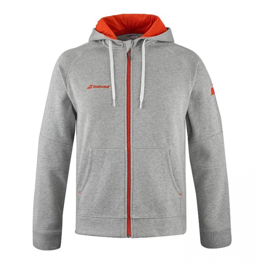 Exercice Chaqueta Babolat Gris Jaspeado