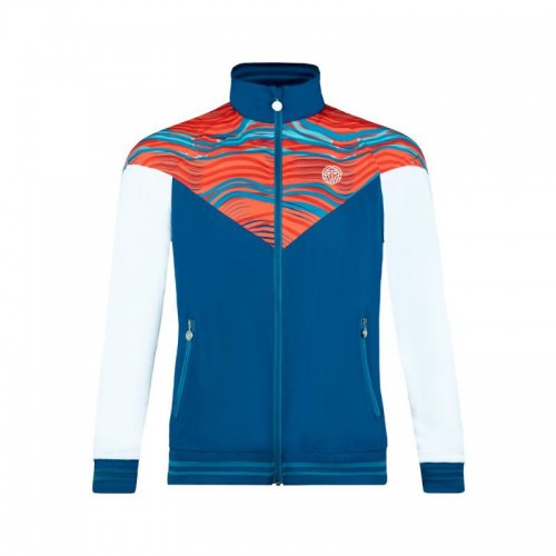 Veste Bidi Badu Hayo Rouge Neon Bleu Fonce