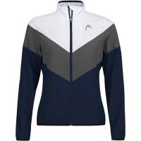 Head Club 22 Bleu Marine Blanc Veste Femme