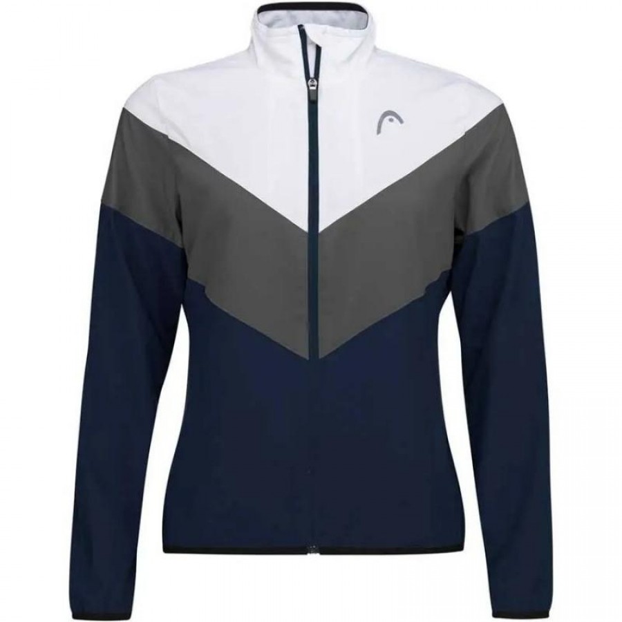 Head Club 22 Bleu Marine Blanc Veste Femme