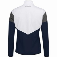 Head Club 22 Bleu Marine Blanc Veste Femme