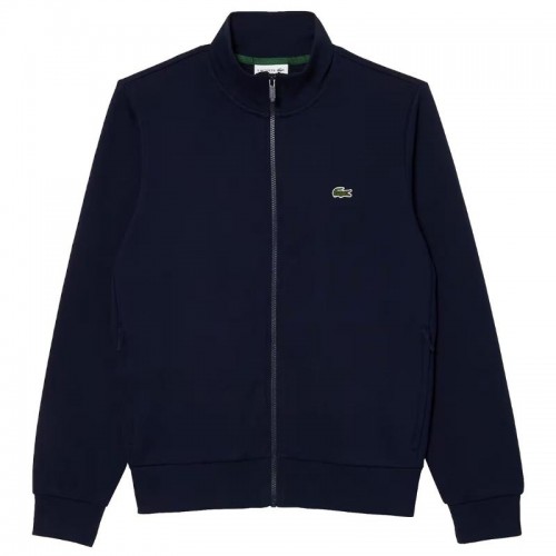 Veste Lacoste Sport en coton bleu marine