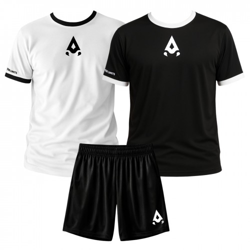 Conjunto Alacran Wild Negro Blanco X3