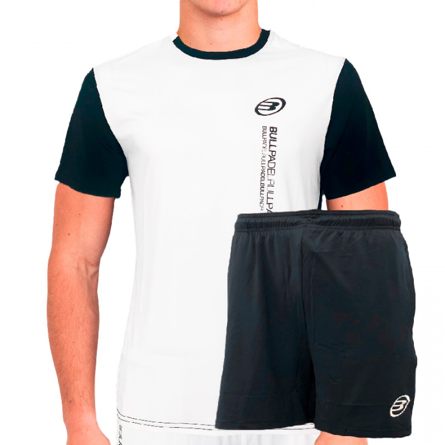 Bullpadel Smash Academy Set Black White