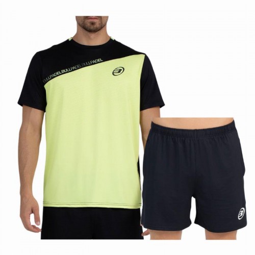 Conjunto Bullpadel Summit Performance Amarillo Negro