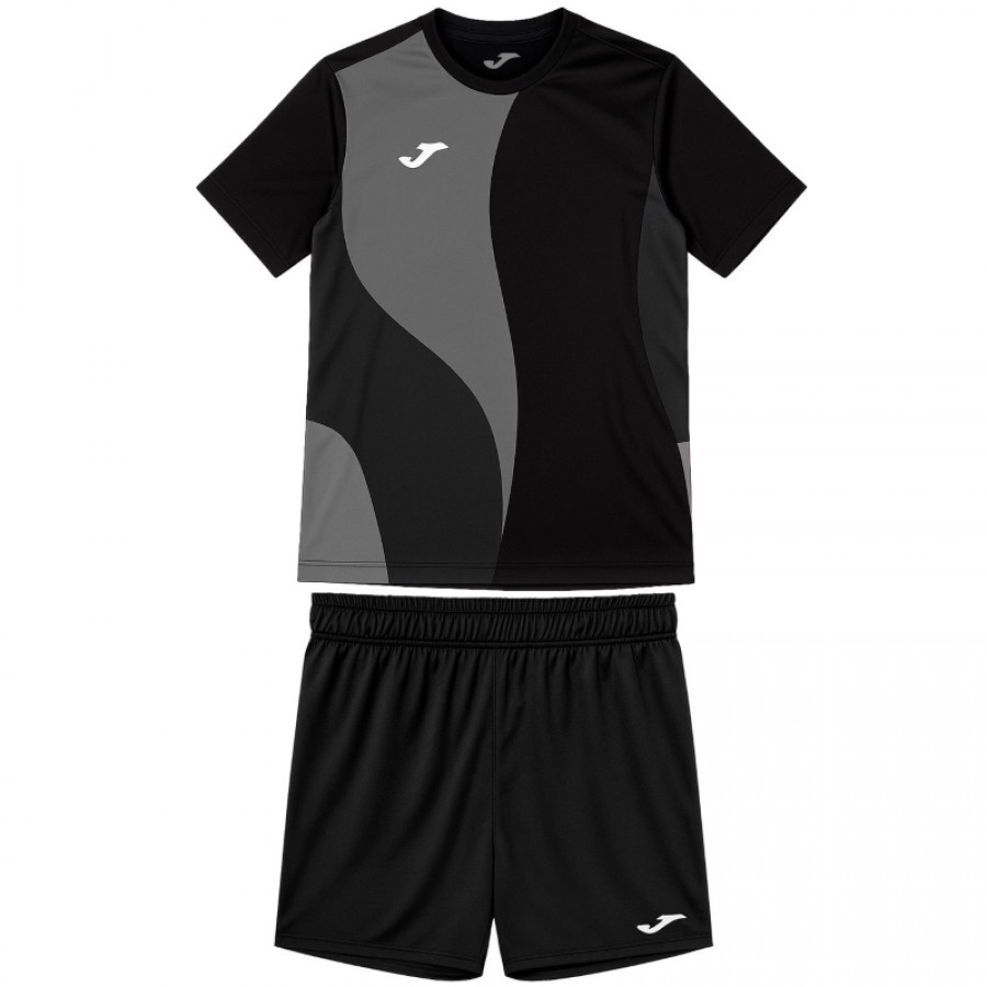 Joma Camp Noir Gris Junior Set