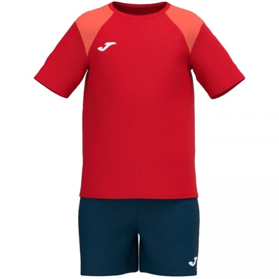Ensemble junior Joma Camp Rouge Marine Bleu