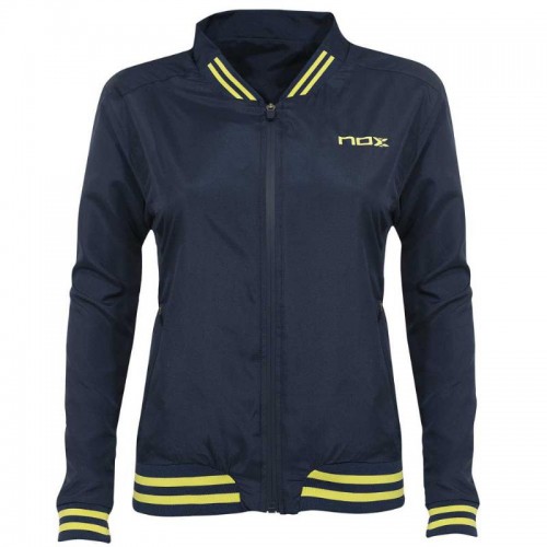 Blusão Corta-vento Feminino Nox Pro Lime Blue Blusão Corta-vento Feminino Nox Pro Lime Blue