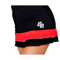 BB Almerimar jupe noir rubis PADELPOINT BB Almerimar jupe noir rubis