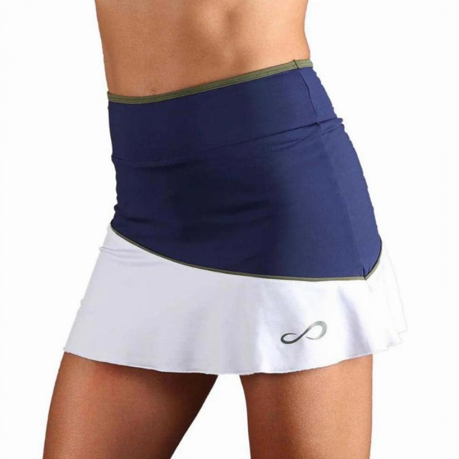 Falda Courbe Sans Fin Azul Marino