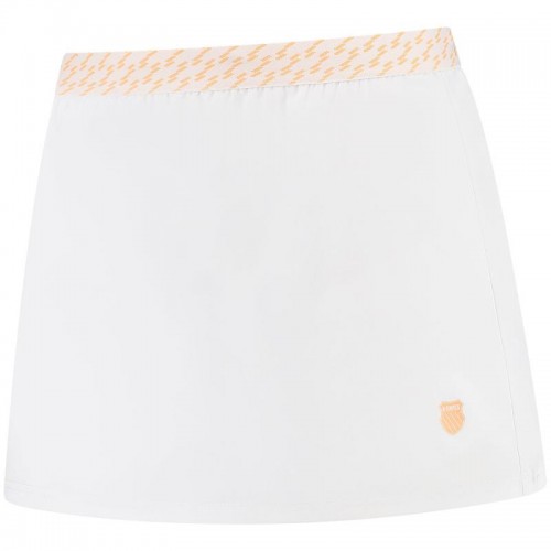 Falda Kswiss Hiperquadra 5 Blanco Falda Kswiss Hiperquadra 5 Blanco