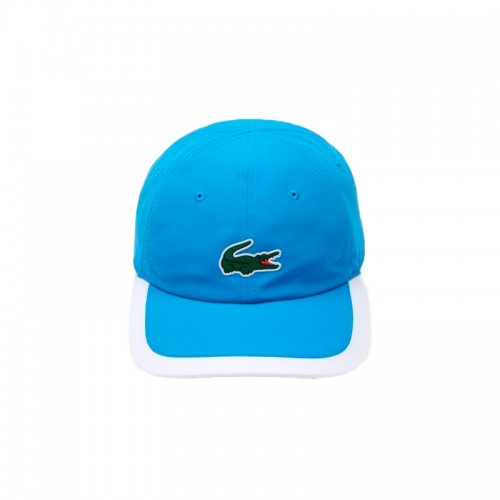 Gorra Lacoste Ligera Azul Blanco