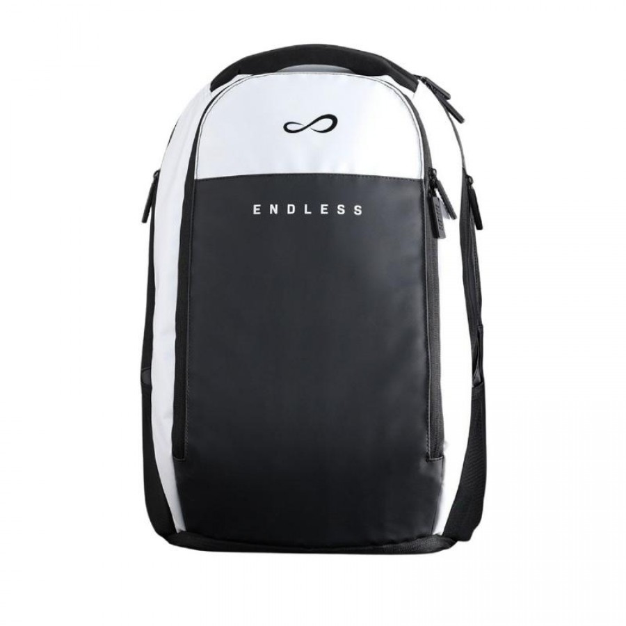 Mochila Endless Axys Negro Blanco