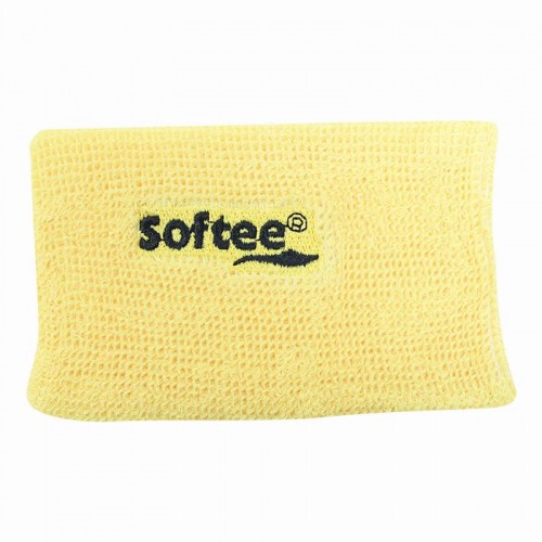 Softee Wide Yellow Wristband 1 unite