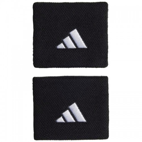 Adidas Black White Wristbands 2 Units Adidas Black White Wristbands 2 Units