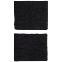 Pulseiras Adidas Preto Branco 2 Unidades