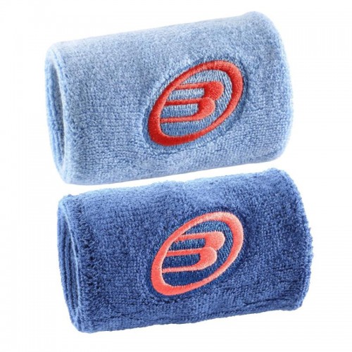 Muñequeras Bullpadel BPMU253 I Azul Celeste Azul Sombra