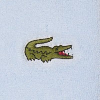 Muñequeras Lacoste Azul Claro 2 Unidades